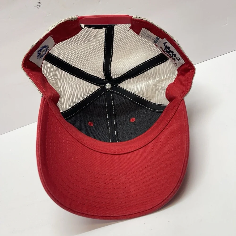 Georgia Bulldogs Trucker Hat Unisex Adult Red Snapback NCAA